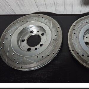 Brake disc Rotors (Set of 2 )- A-Premium Rotors - BRS54166-C - N102228084